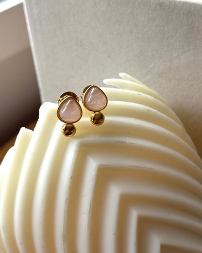 Minimal Charlotte earrings | gold