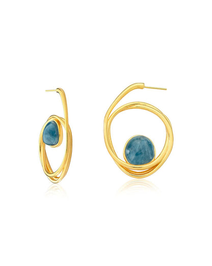 Eternal hoop earrings