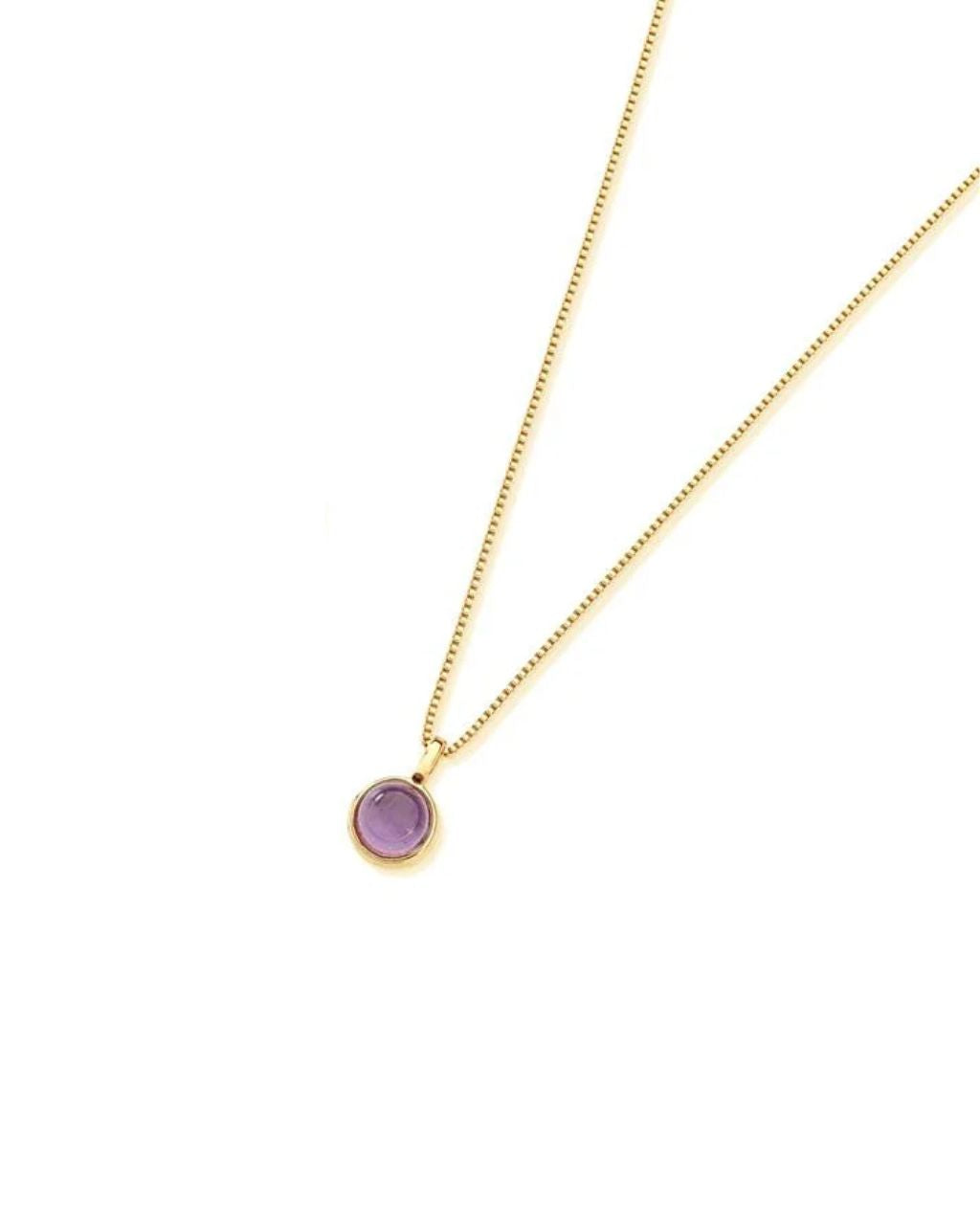 Minimal Lily necklace | gold