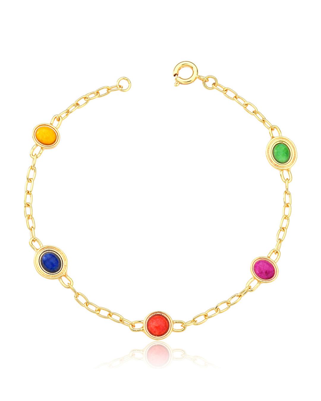 Zen bracelet | 18k Gold filled | Gemstone