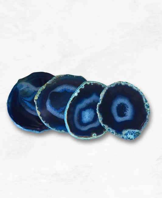 Blue Agate slice | coasters