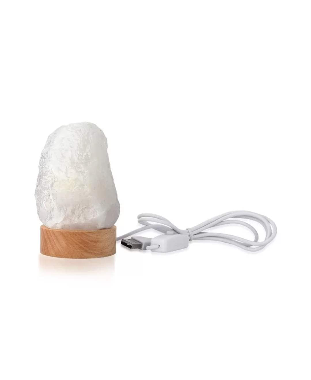 White quartz lamp | crystal lamp LED USB