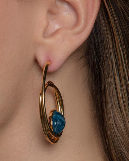 Eternal hoop earrings