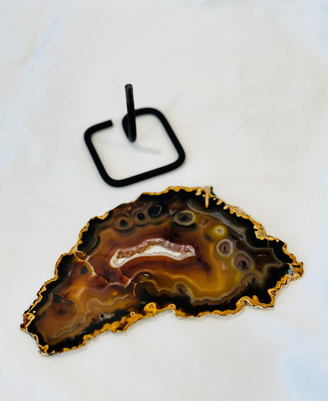 Exclusive Agate slice | home decor | Crystals and minerals