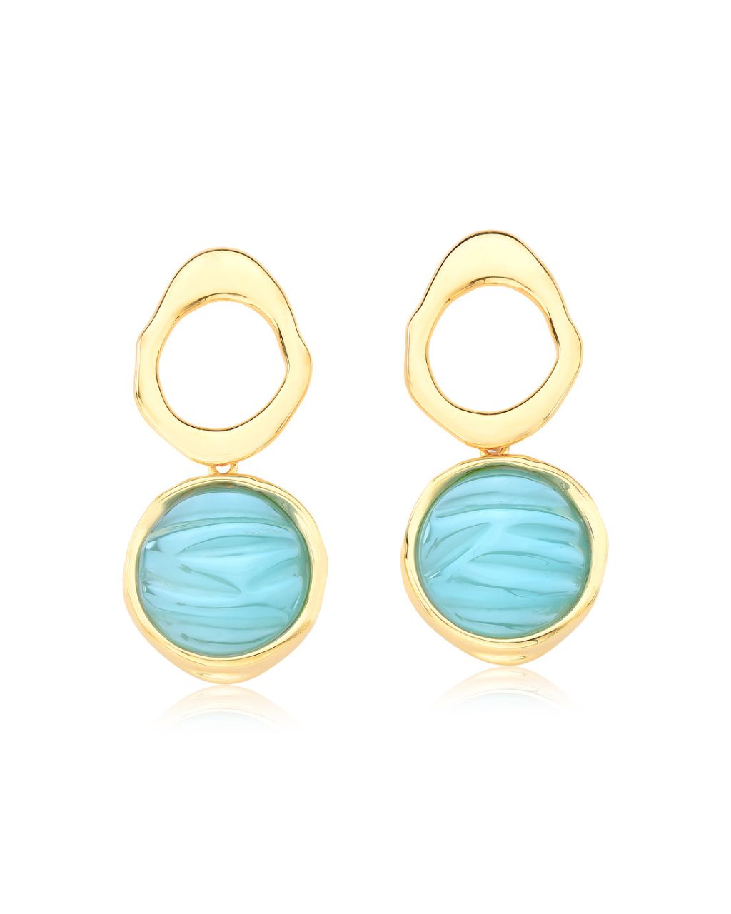 Wave whisper Earrings | 2-in-1 Versatility