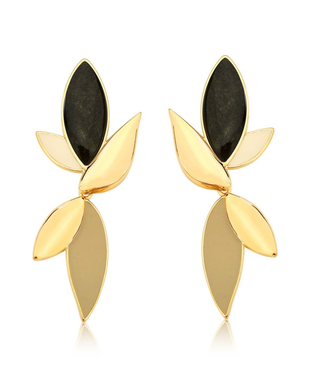 Clivia long earrings