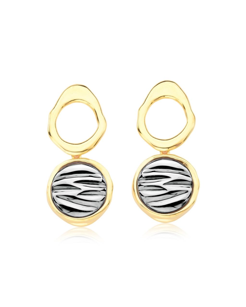 Wave whisper Earrings | 2-in-1 Versatility