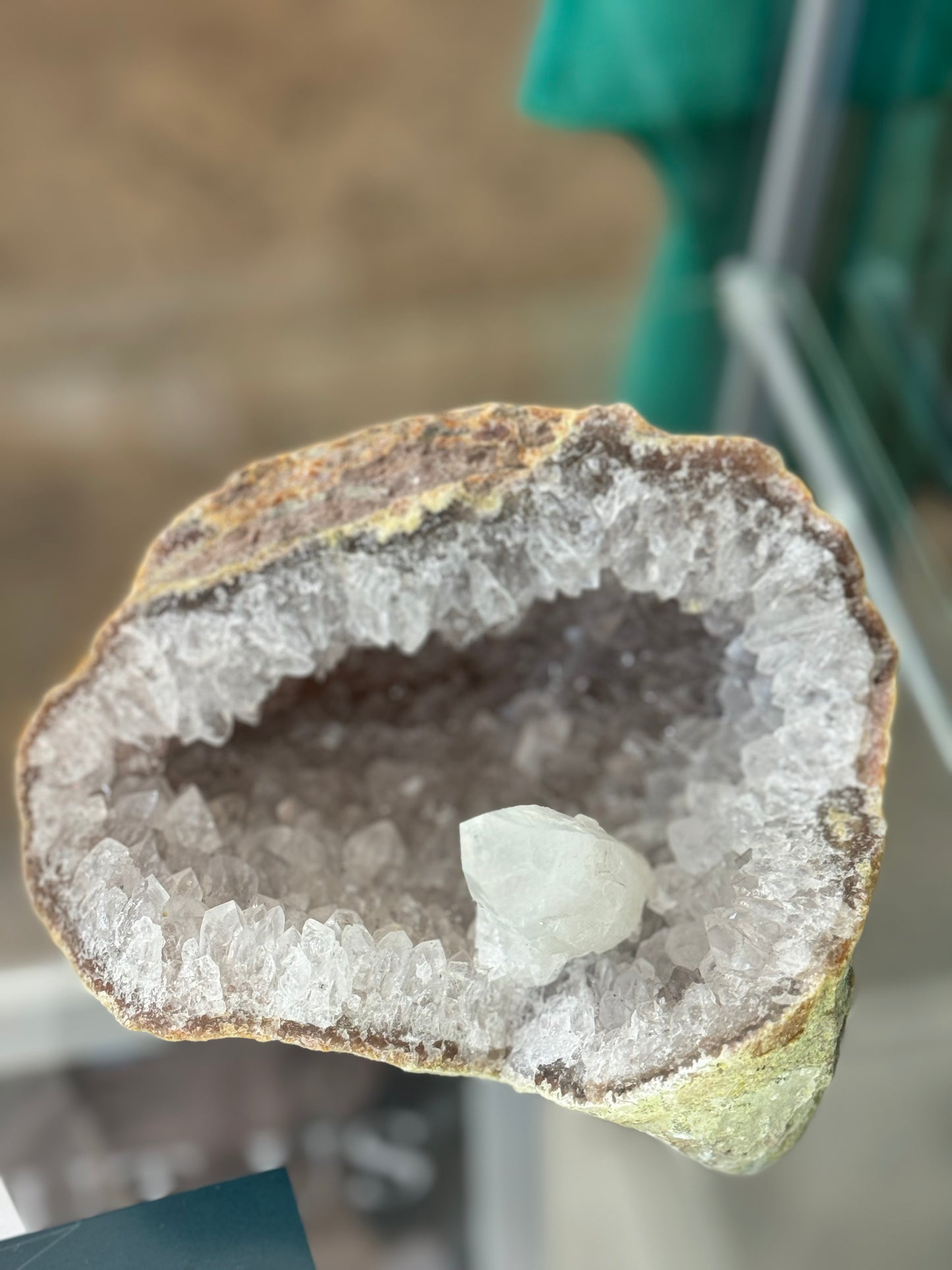 Crystallised Agate with Quartz