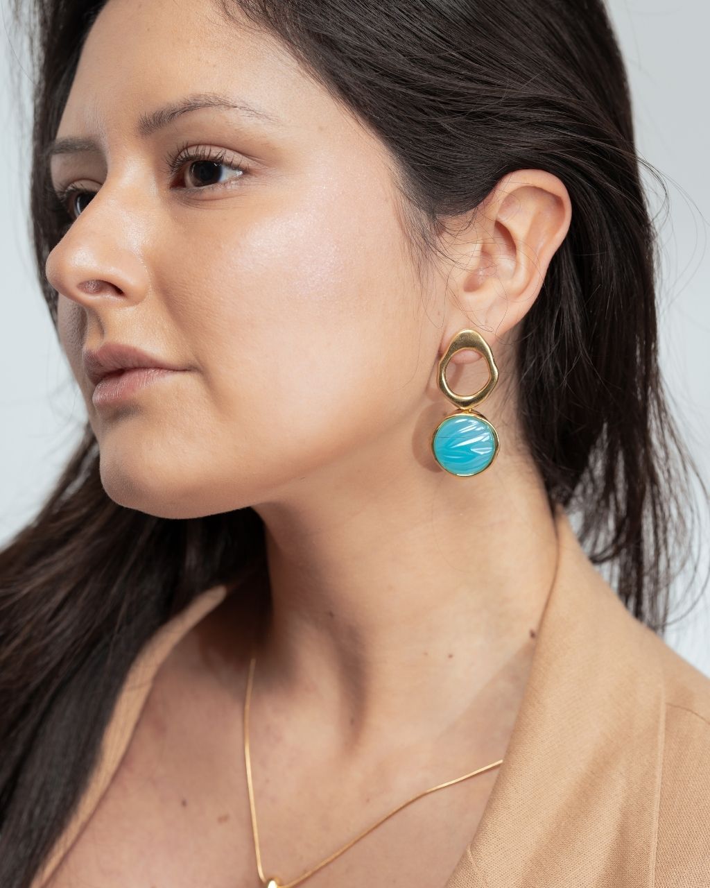 Wave whisper Earrings | 2-in-1 Versatility