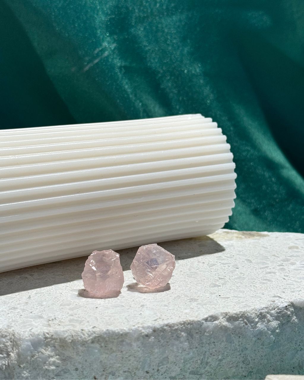 Minimal crystal earrings